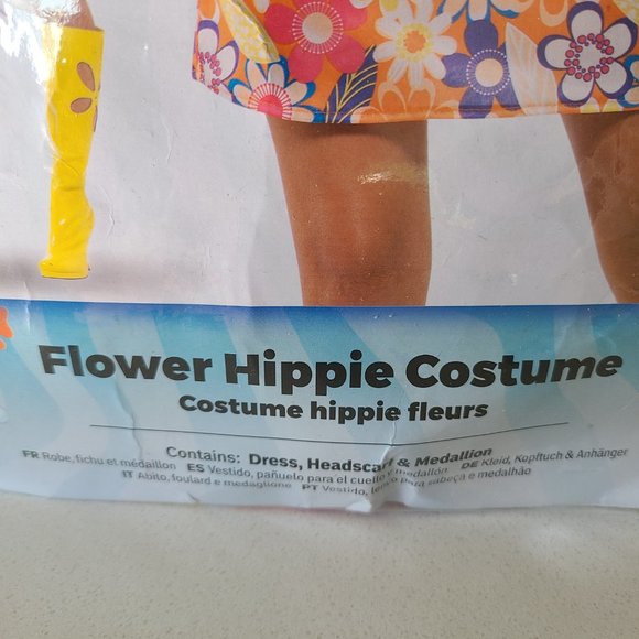 Women's Flower Hippie Costume Size XL (14-16) - Picture 2 of 5